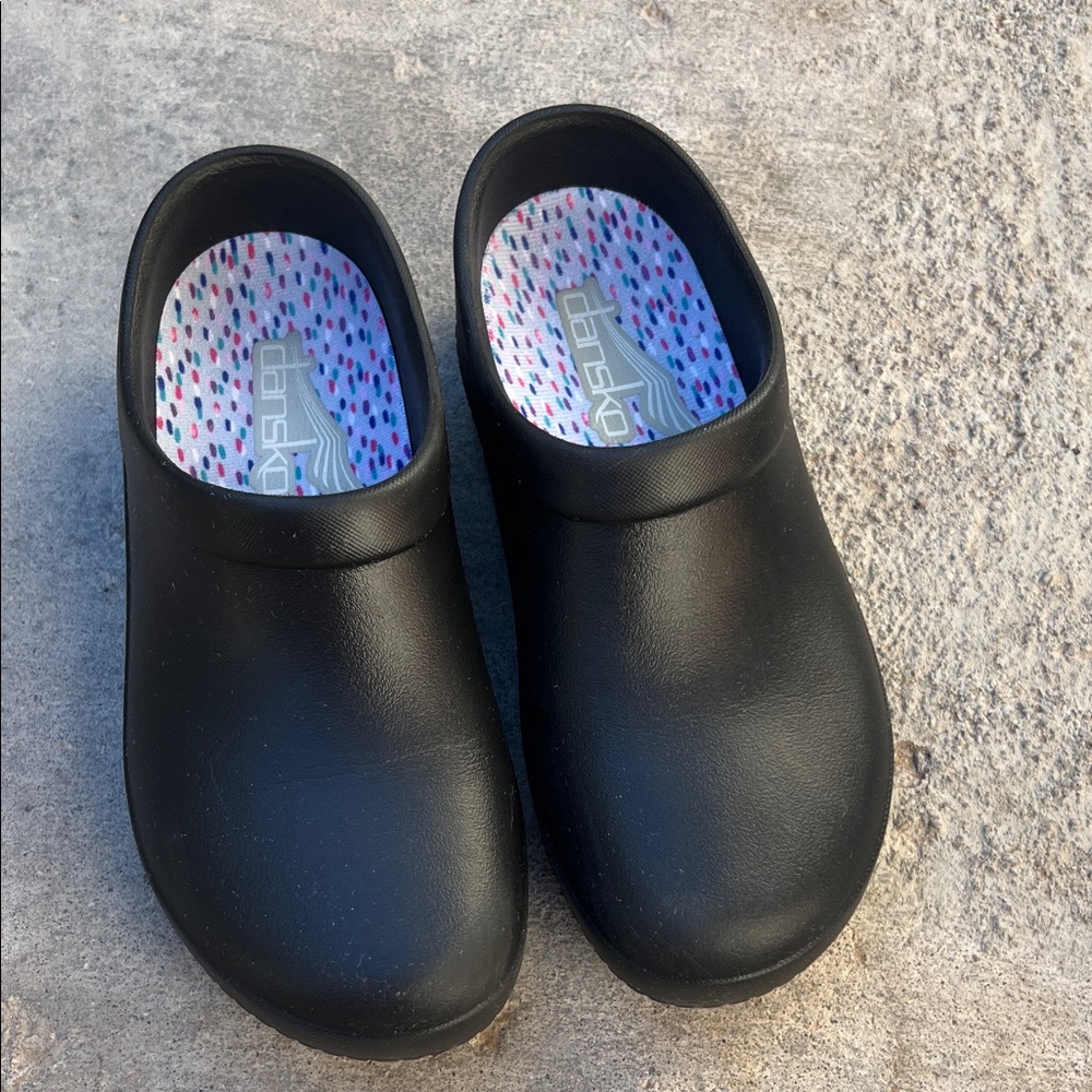 Dansko Kaci Mules - Black EVA